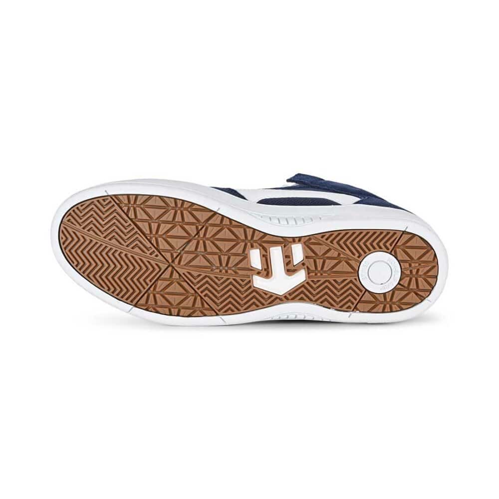 Etnies MC Rap High Skate Shoes - Navy/White