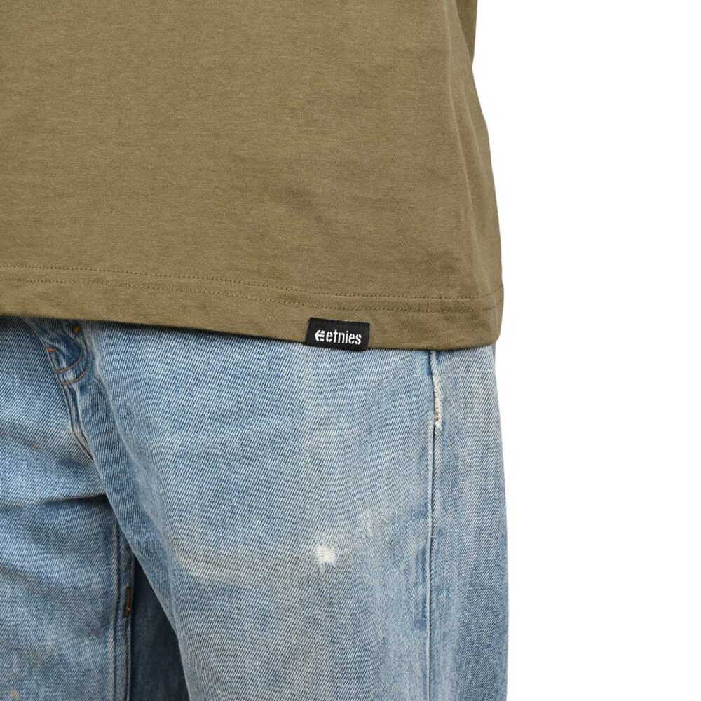 Etnies New Box S/S T-Shirt - Military Green
