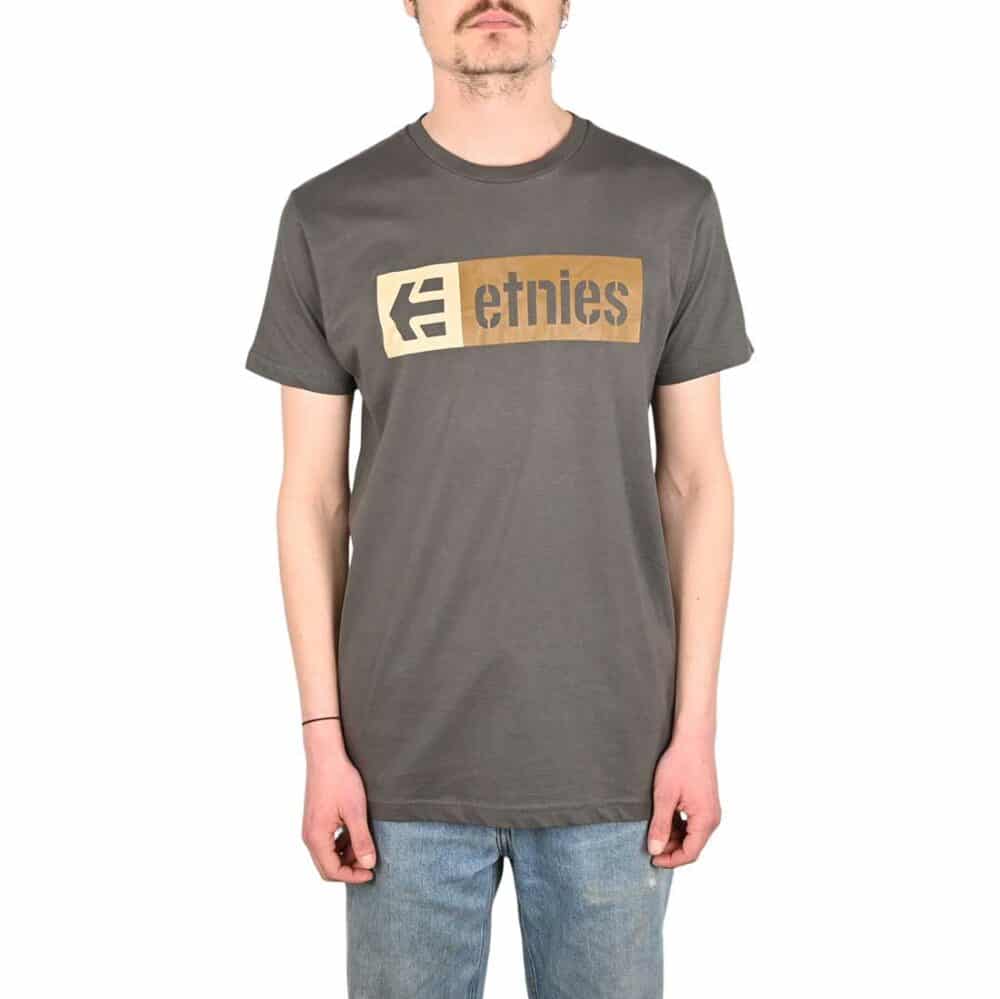 Etnies New Box S/S T-Shirt - Worn Black