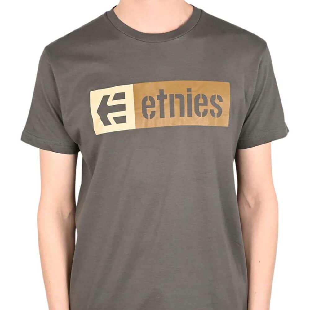 Etnies New Box S/S T-Shirt - Worn Black