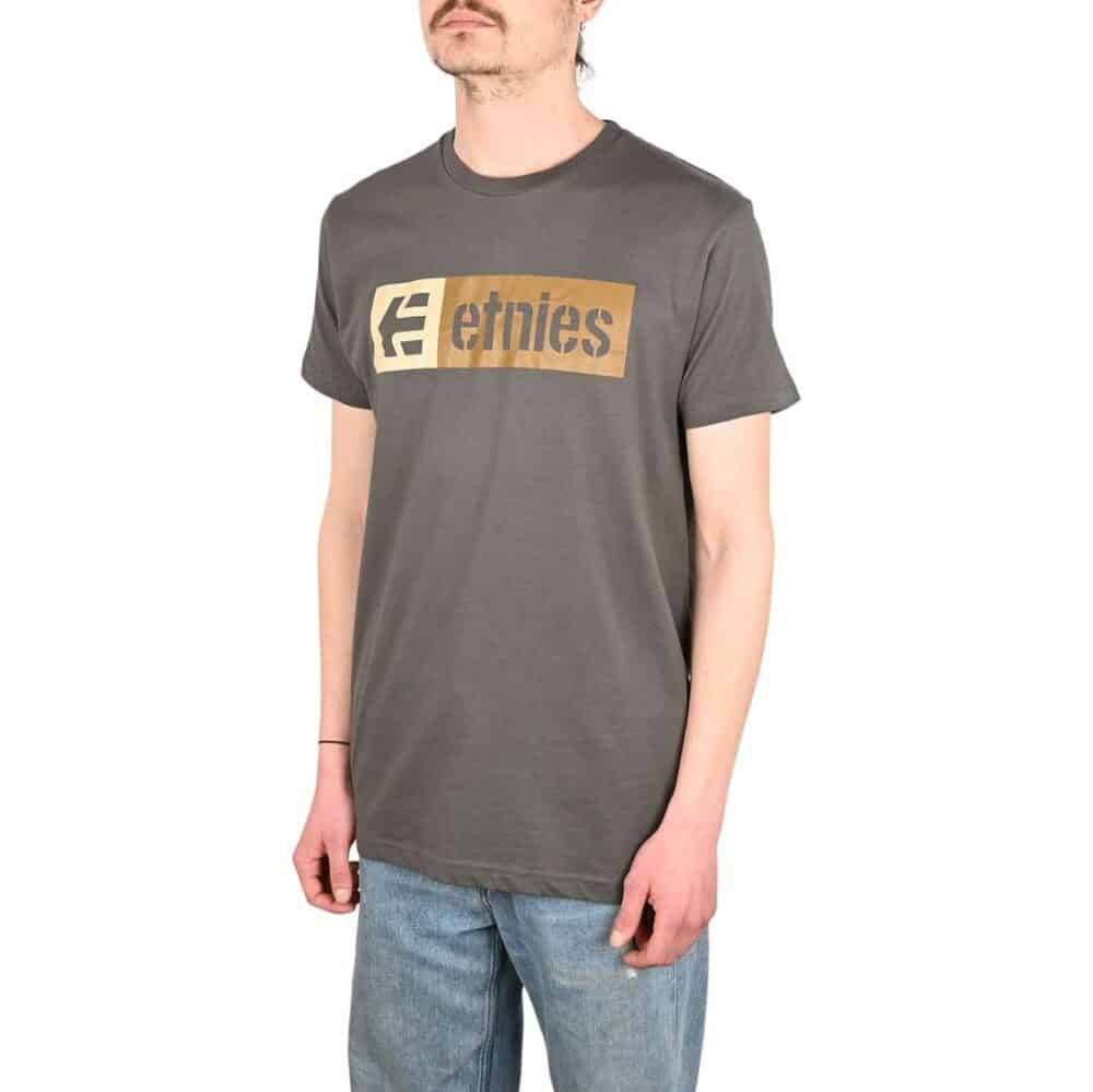 Etnies New Box S/S T-Shirt - Worn Black