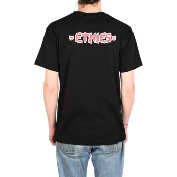 Etnies Rebel E S/S T-Shirt - Black/Red