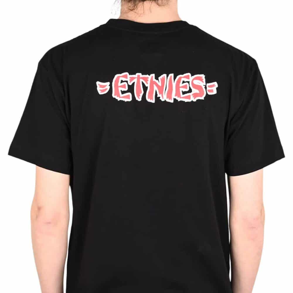 Etnies Rebel E S/S T-Shirt - Black/Red