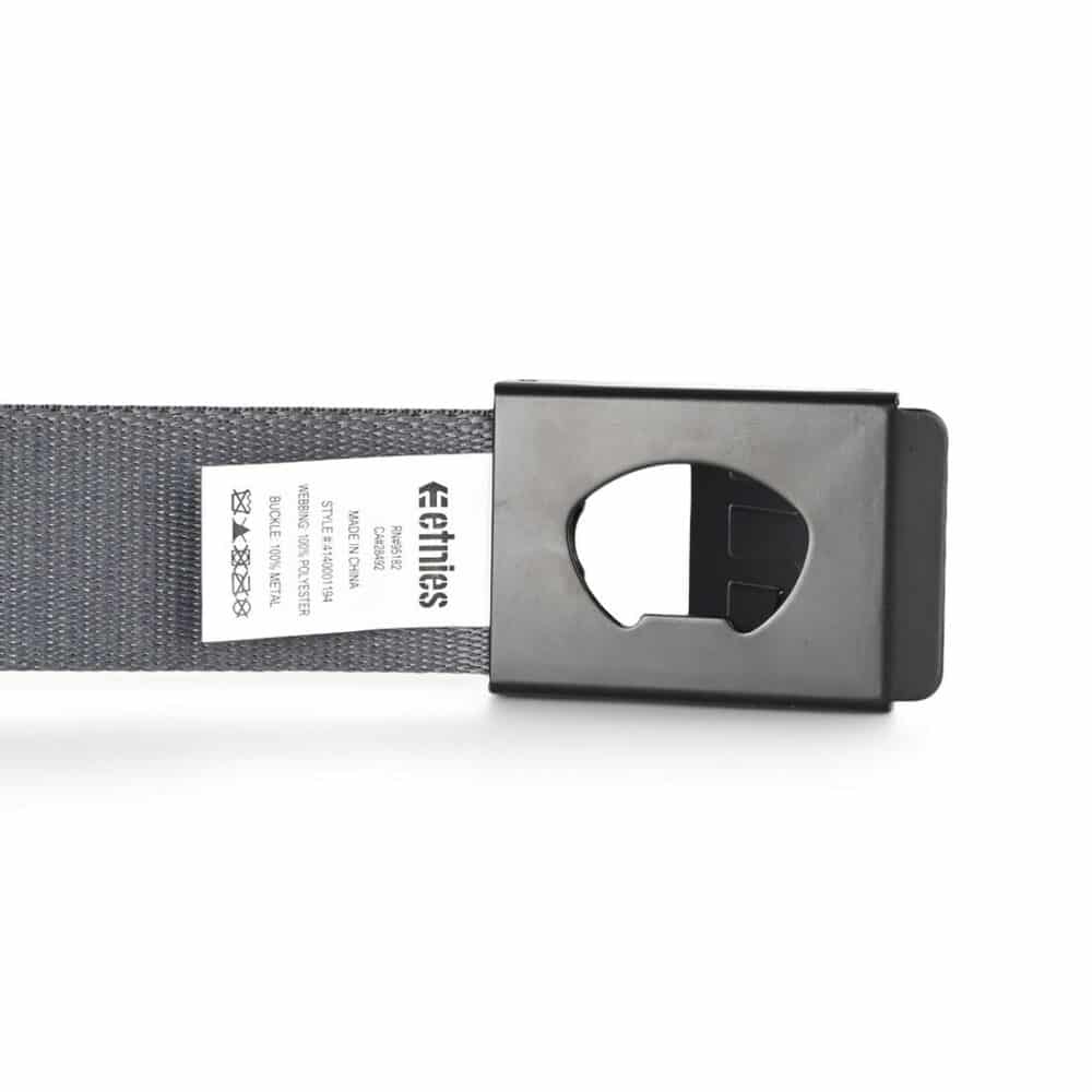 Etnies Staplez Web Belt - Charcoal