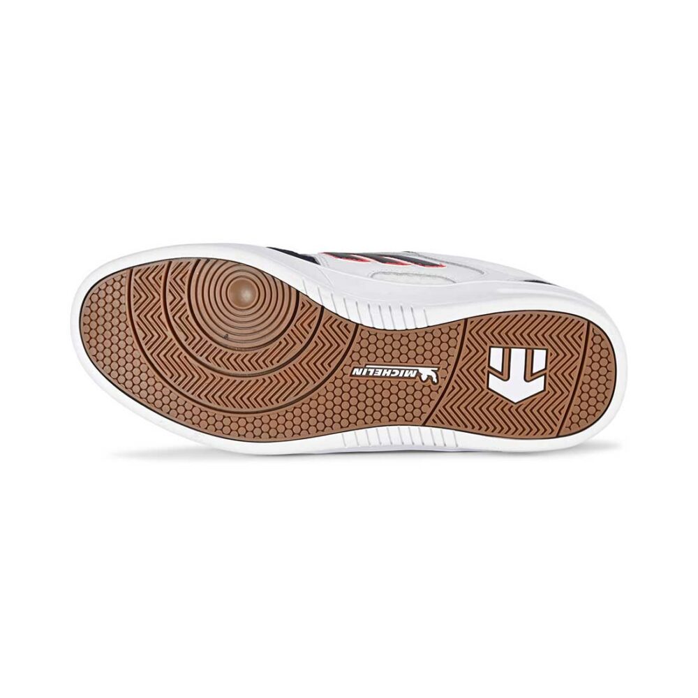 Etnies The Aurelien Michelin Skate Shoes - White/Navy/Red