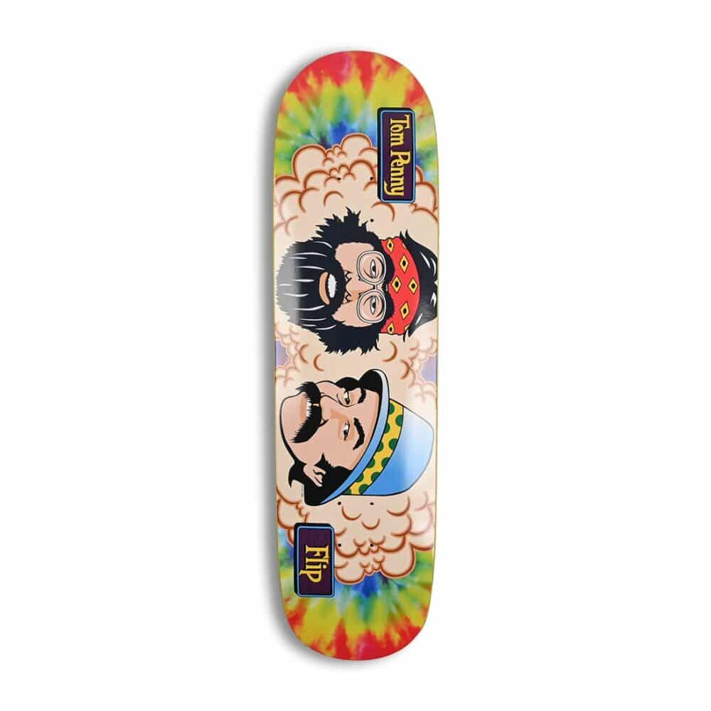 Flip Tom Penny Friends 8.25" Skateboard Deck - Tie Dye
