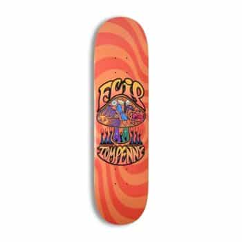 Flip Tom Penny Loveshroom 8" Skateboard Deck - Orange