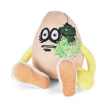 Heroin Skateboards Swampy Alligator Egg Plush Toy
