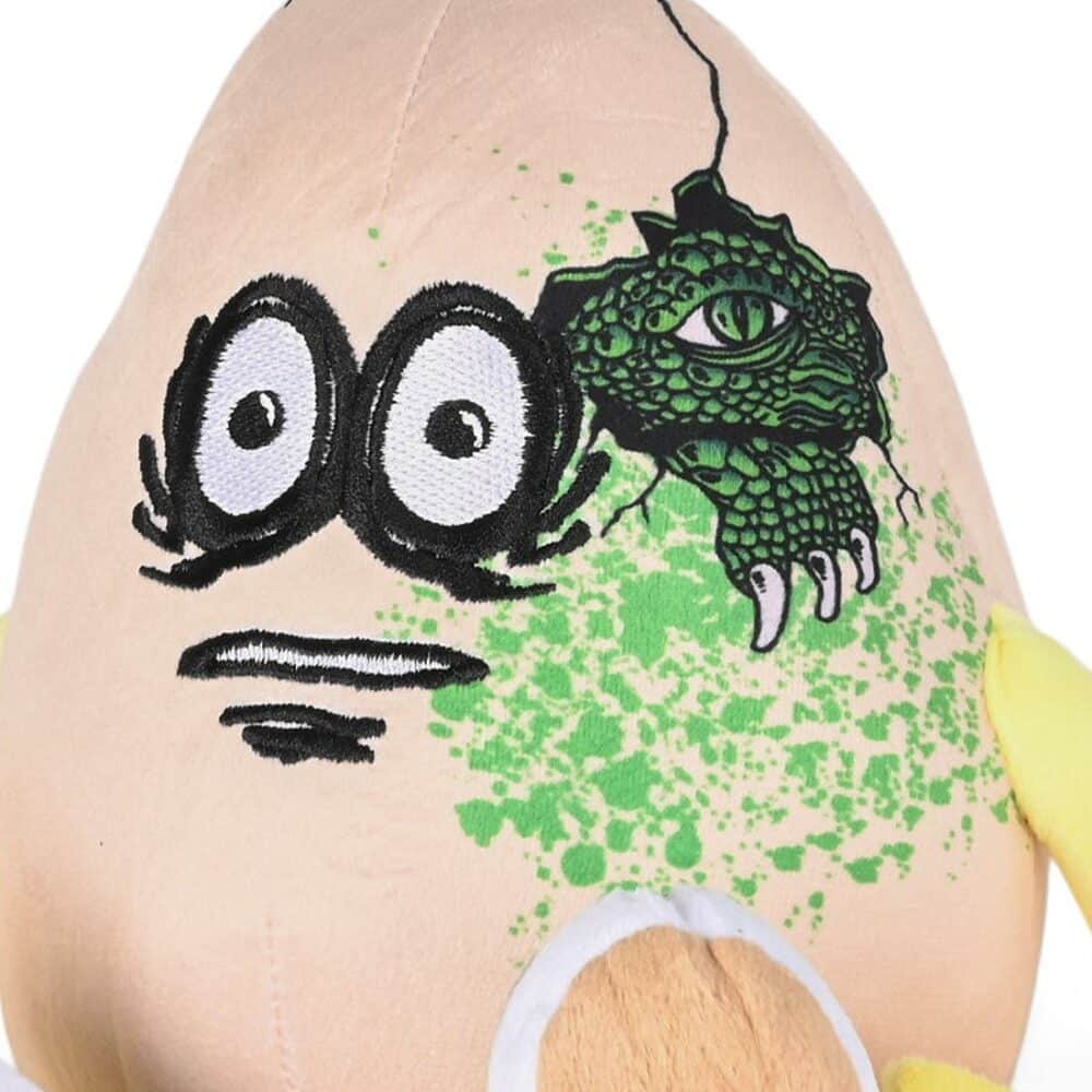 Heroin Skateboards Swampy Alligator Egg Plush Toy