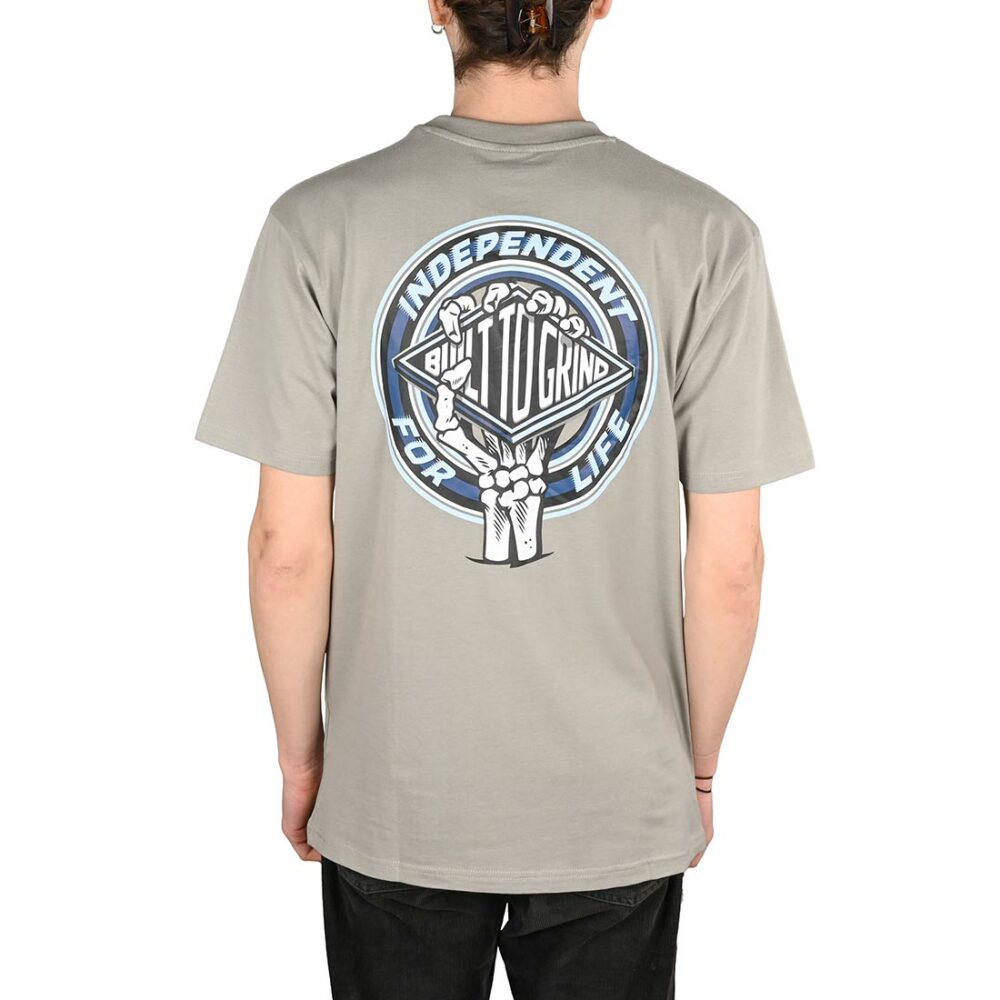 Independent For Life Clutch S/S T-Shirt - Cement