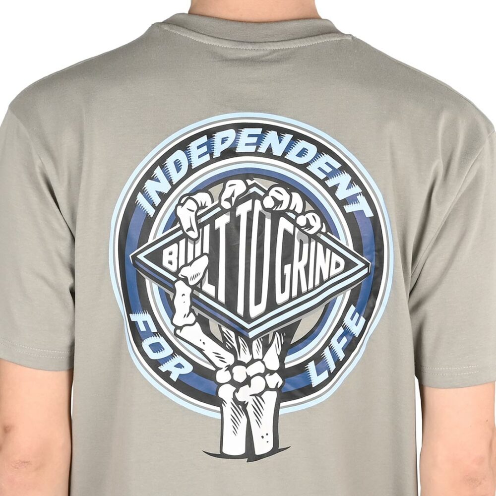 Independent For Life Clutch S/S T-Shirt - Cement