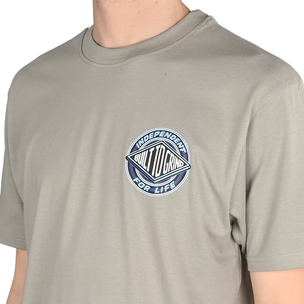 Independent For Life Clutch S/S T-Shirt - Cement