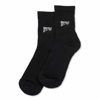 Last Resort Heel Tab Dress Socks - Black