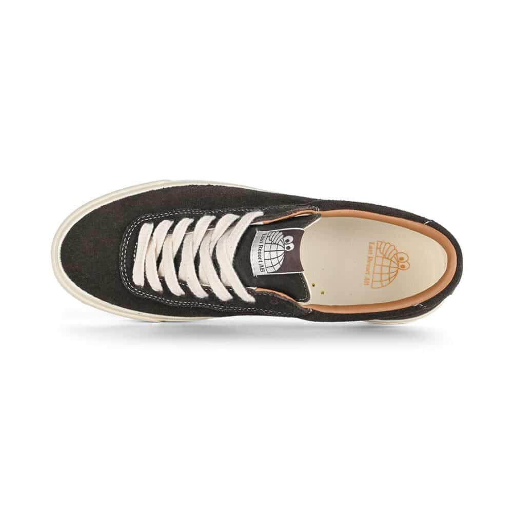 Last Resort VM001 Suede Lo Skate Shoes - Coffee Bean/White