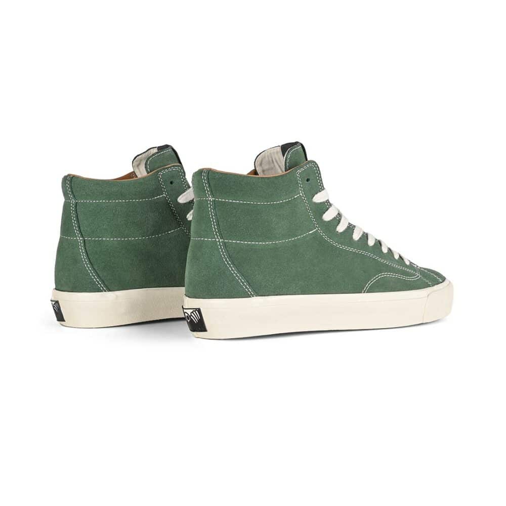 Last Resort VM003 Suede Hi Skate Shoes - Elm Green/White