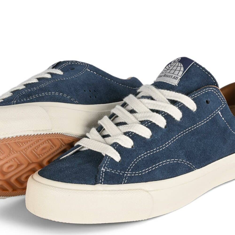 Last Resort VM003 Suede Lo Skate Shoes – Dress Blues/White