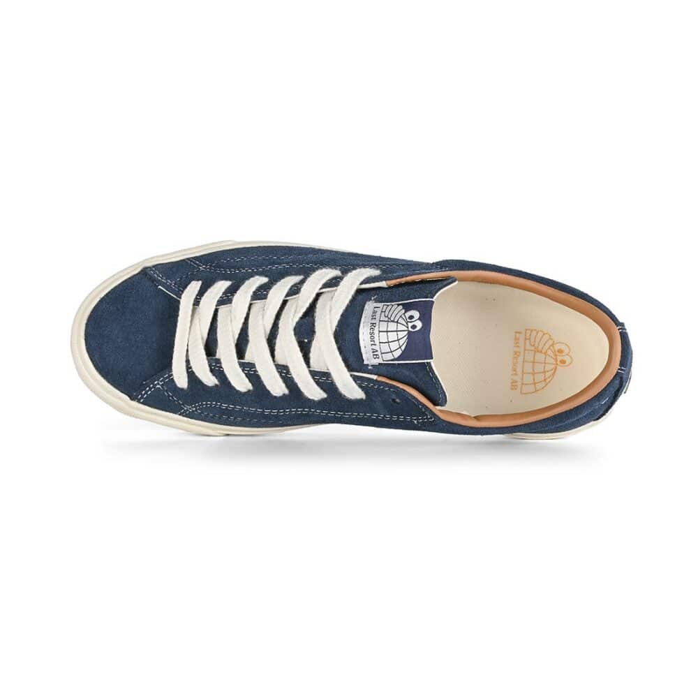 Last Resort VM003 Suede Lo Skate Shoes – Dress Blues/White