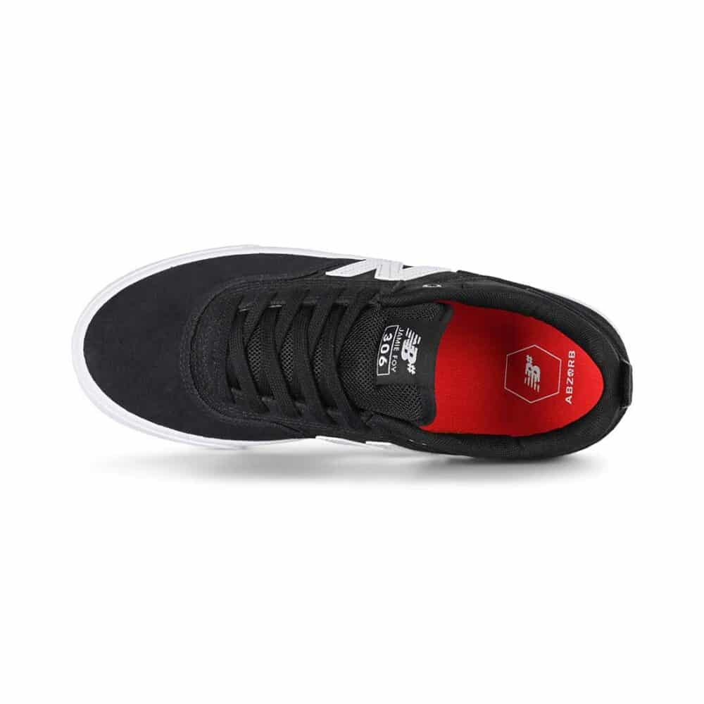 New Balance Numeric 306 Jamie Foy Skate Shoes - Black/White