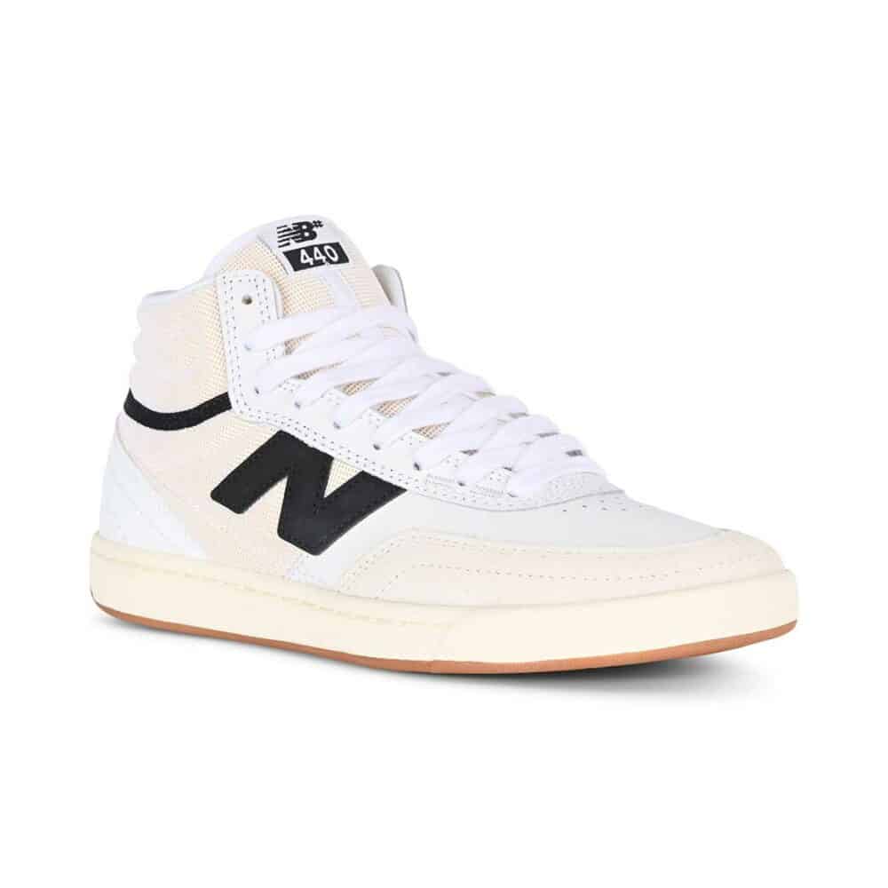 New Balance Numeric 440 High-Top V2 Skate Shoes - White/Black