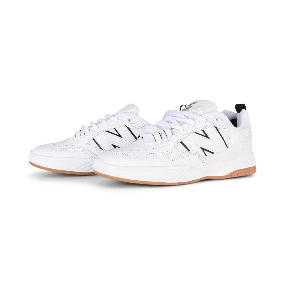 New Balance Numeric 808 Tiago Lemos Skate Shoes - White/Black (SP24)