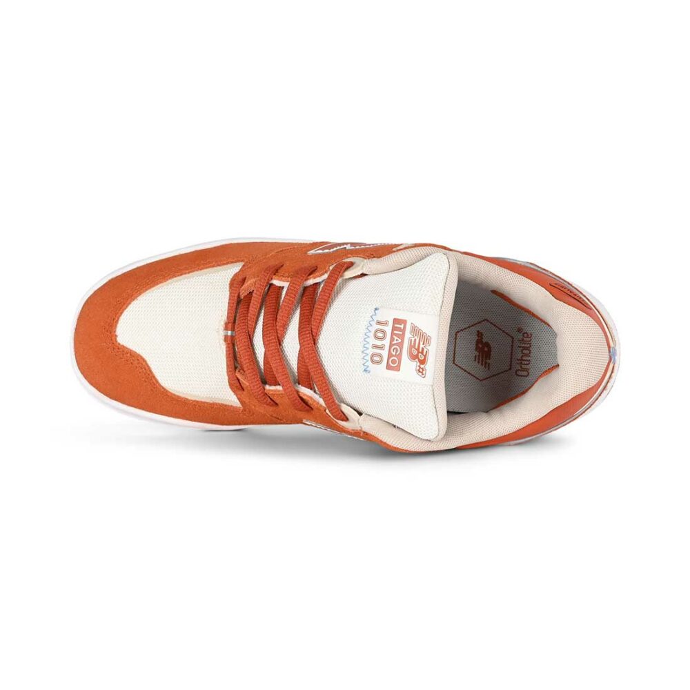 New Balance Numeric Tiago 1010 Skate Shoes - Rust Oxide/Sea Salt