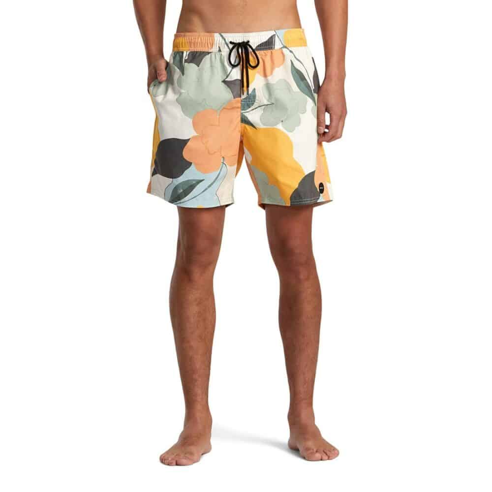 RVCA Perry Elasticated Trunk 17" Swim Short - Multi Floral