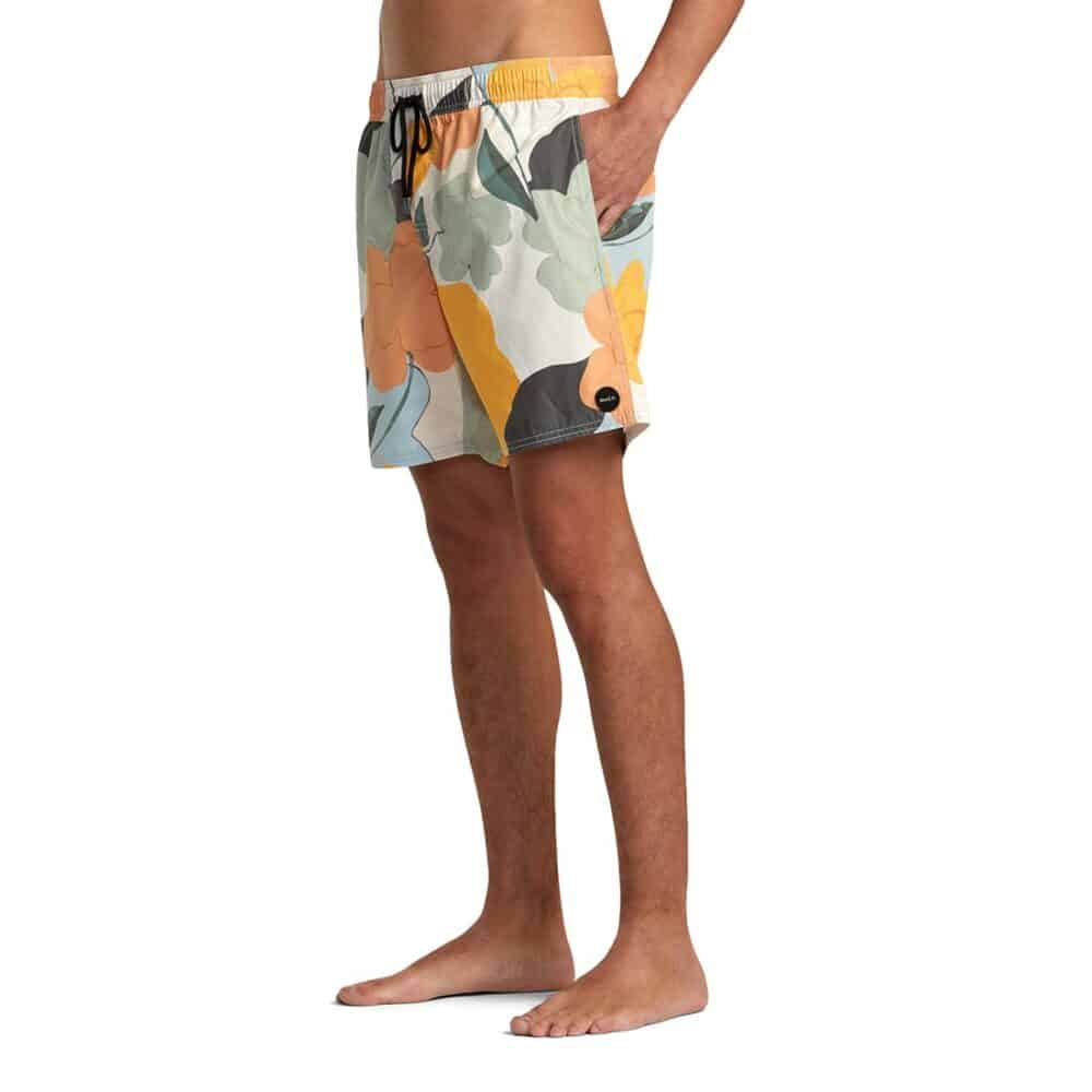 RVCA Perry Elasticated Trunk 17" Swim Short - Multi Floral