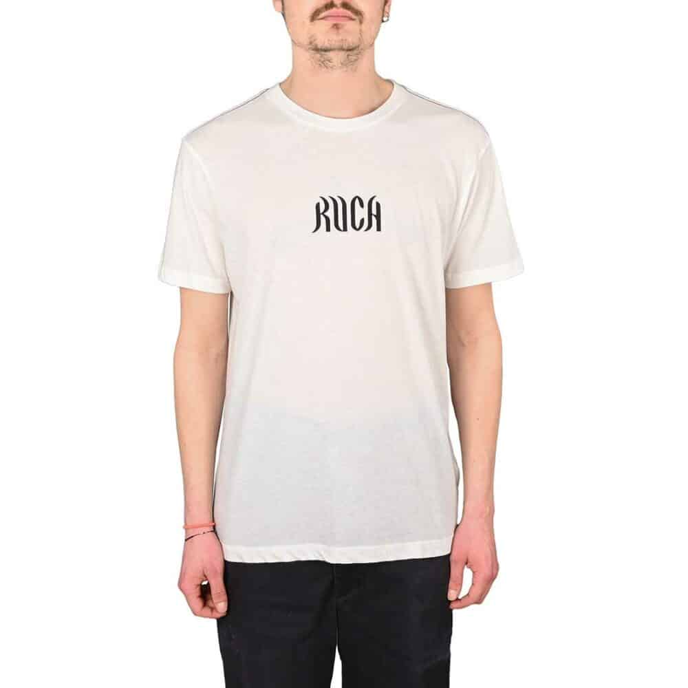RVCA Redondo Mask S/S T-Shirt - Antique White