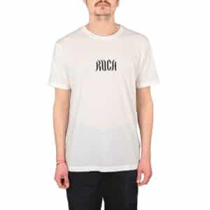 RVCA Redondo Mask S/S T-Shirt - Antique White