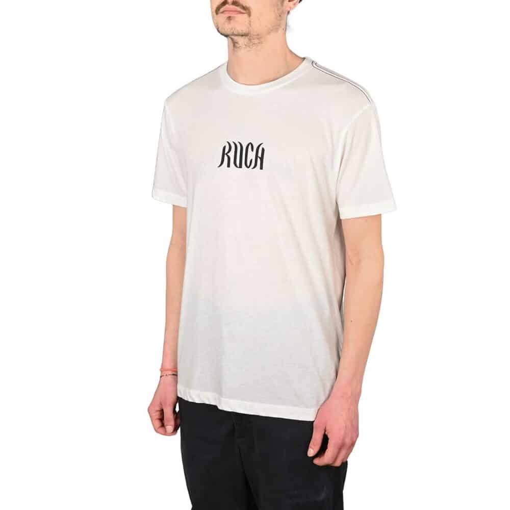 RVCA Redondo Mask S/S T-Shirt - Antique White