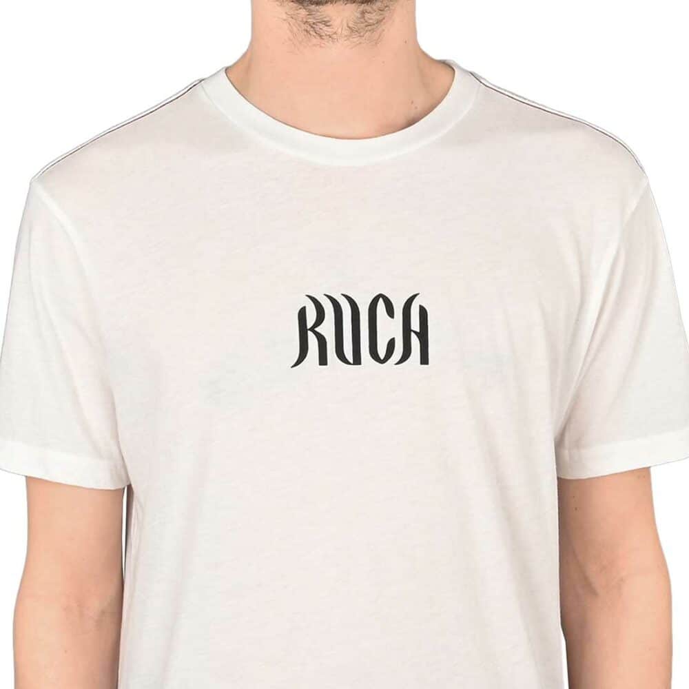 RVCA Redondo Mask S/S T-Shirt - Antique White