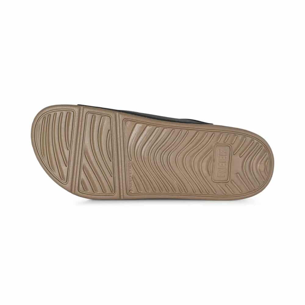 Reef Oasis Double Up Slide Sandals - Fossil/Black