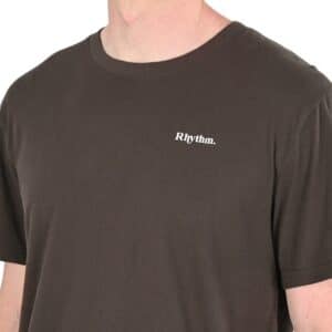 Rhythm Classic Brand S/S T-Shirt - Vintage Black
