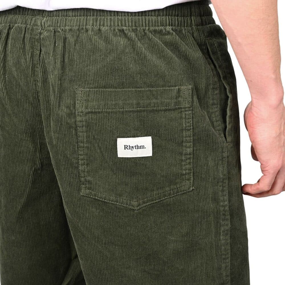 Rhythm Classic Cord Jam Walk Shorts - Vintage Black