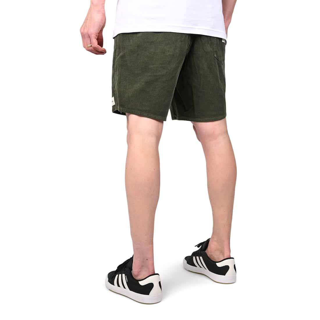 Rhythm Classic Cord Jam Walk Shorts Olive Supereight