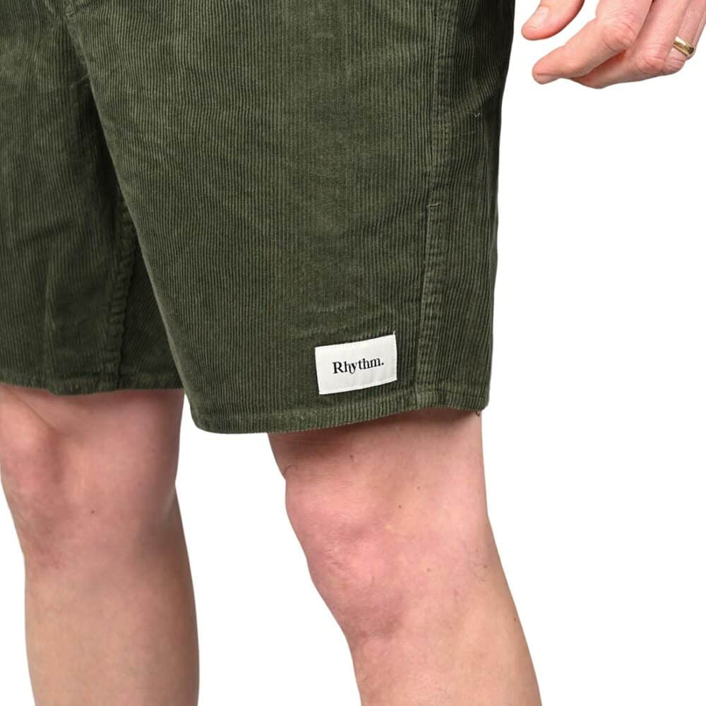 Rhythm Classic Cord Jam Walk Shorts - Vintage Black