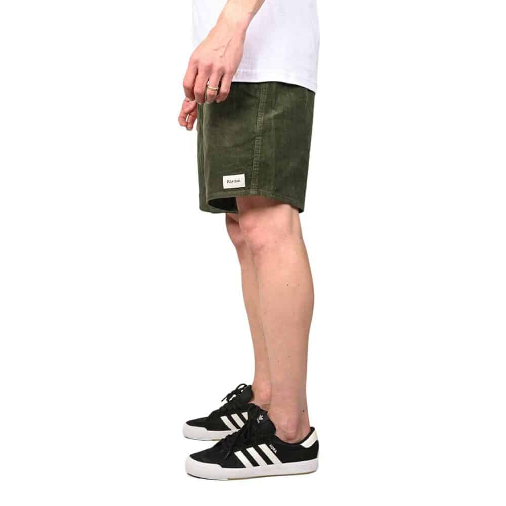 Rhythm Classic Cord Jam Walk Shorts - Vintage Black