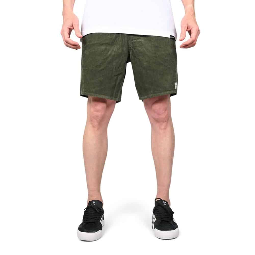Rhythm Classic Cord Jam Walk Shorts - Vintage Black