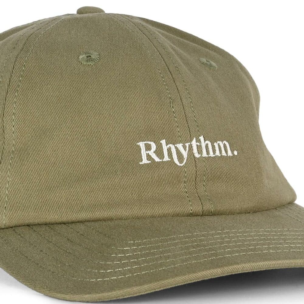 Rhythm Essential Strapback Cap - Olive