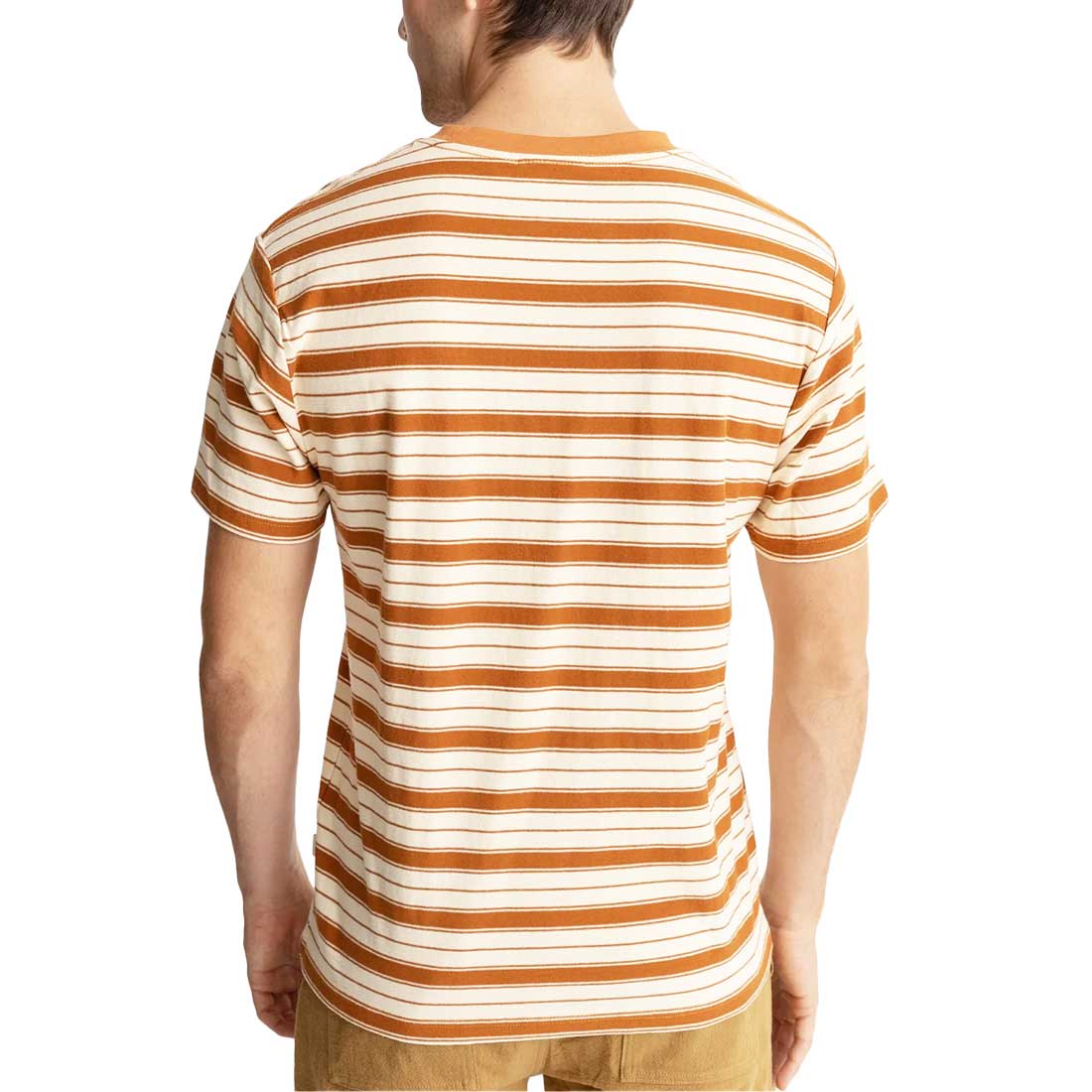 Rhythm Everyday Stripe S/S T-Shirt - Cedar - Supereight