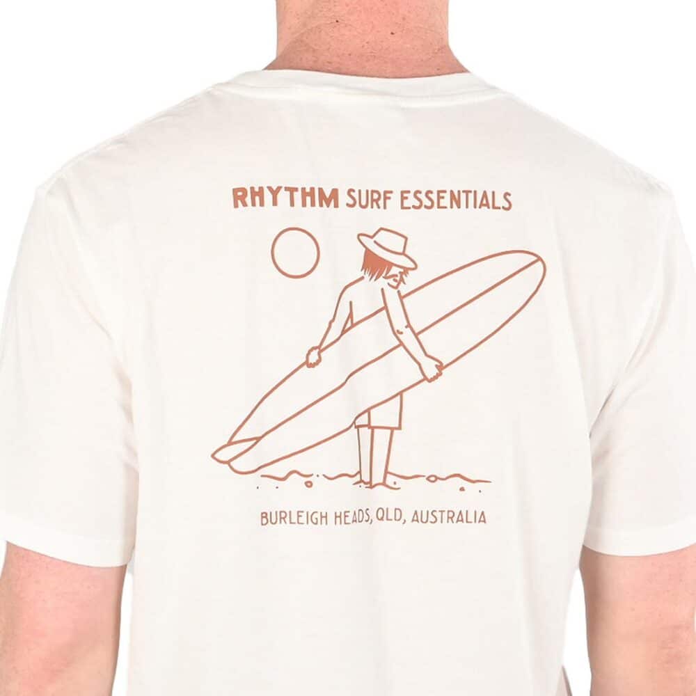 Rhythm Lull S/S T-Shirt - Vintage White