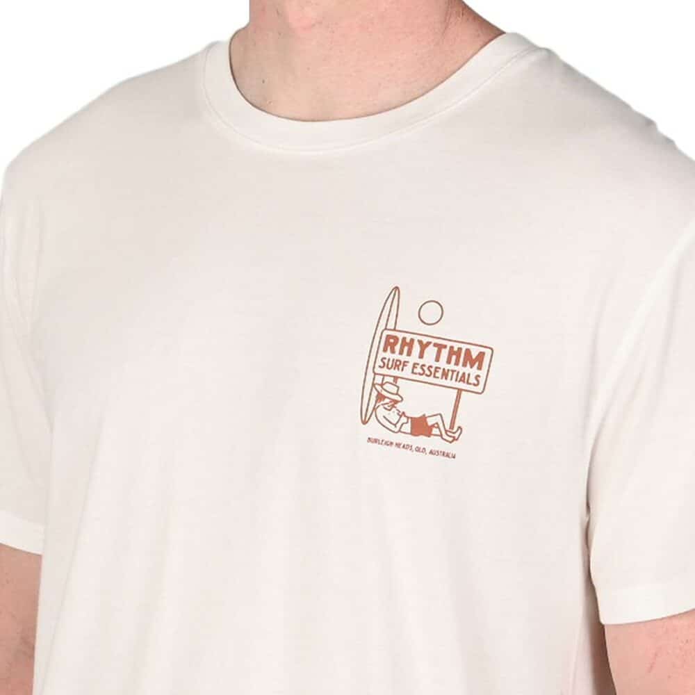 Rhythm Lull S/S T-Shirt - Vintage White