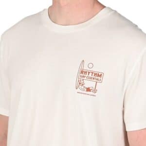 Rhythm Lull S/S T-Shirt - Vintage White