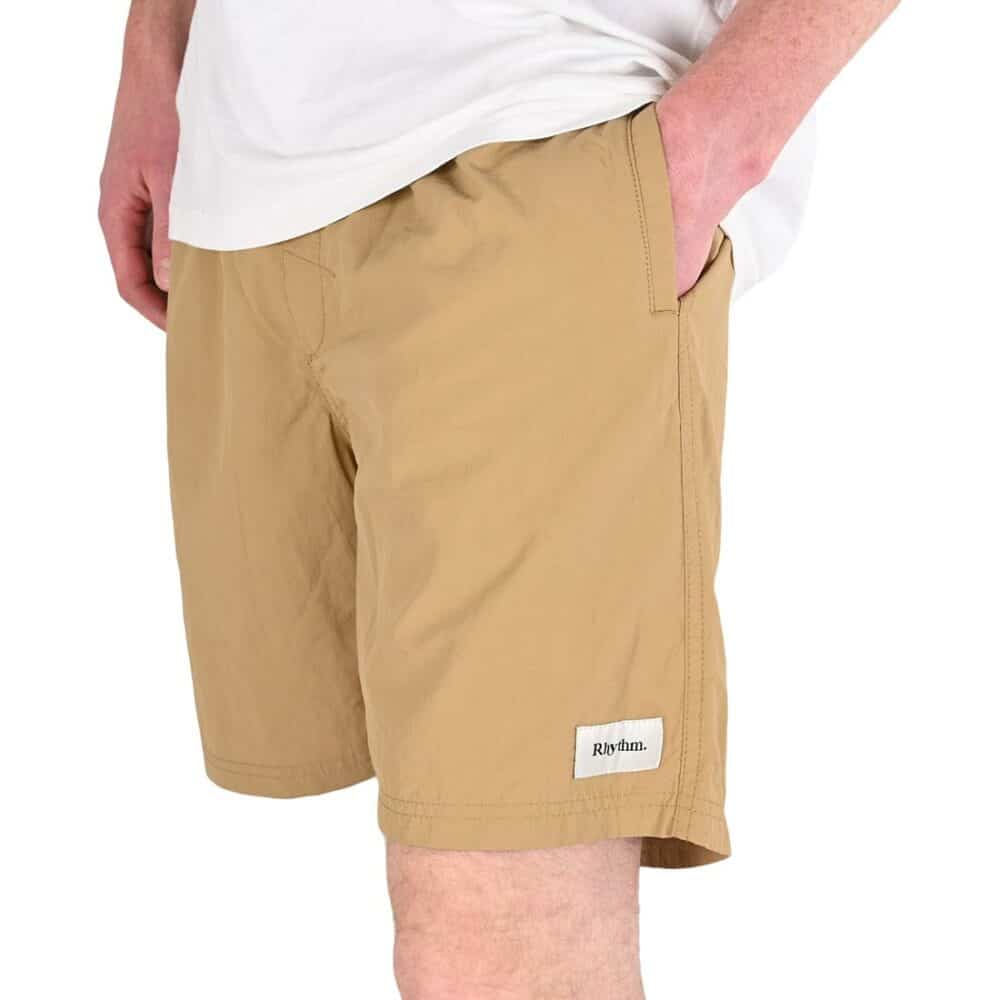 Rhythm Mod Sport Jam Walk Shorts - Camel
