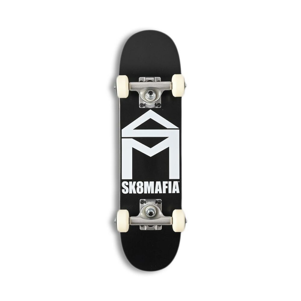 SK8MAFIA Micro 6" Complete Skateboard - Black