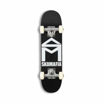 SK8MAFIA Micro 6" Complete Skateboard - Black