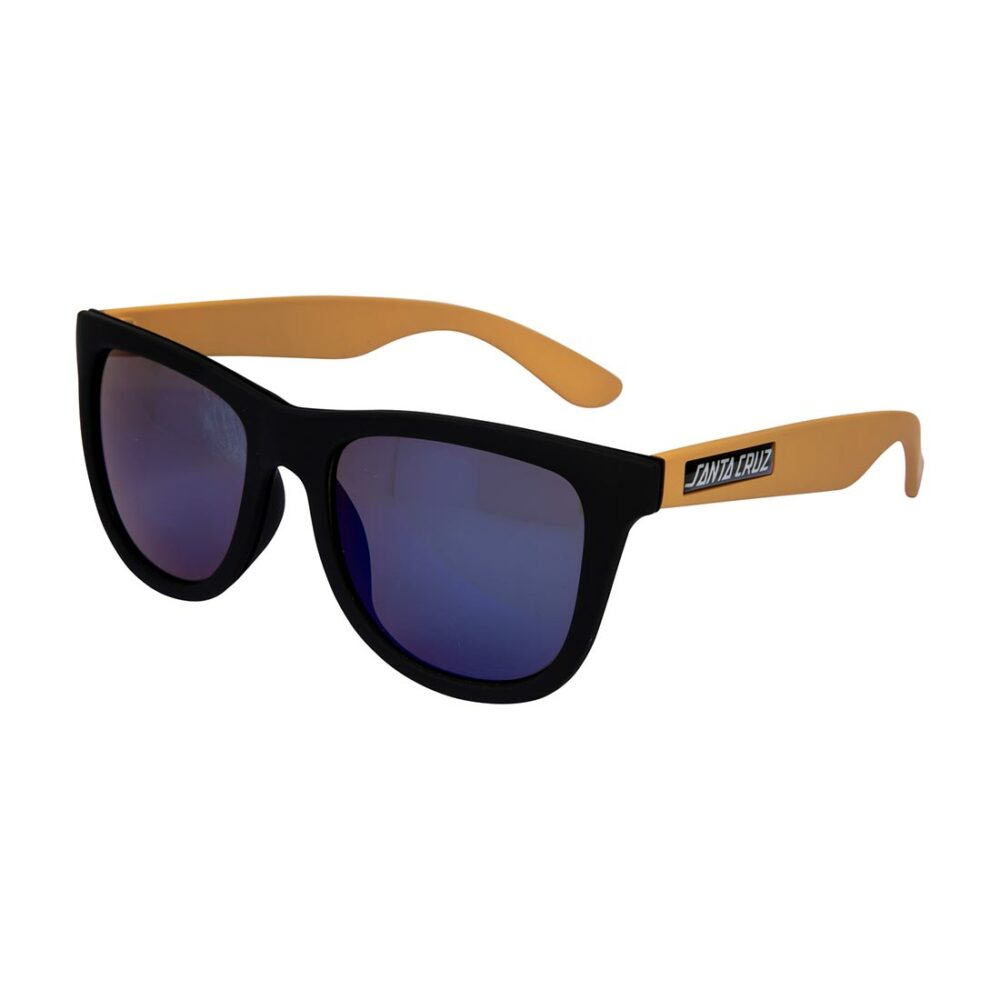 Santa Cruz Darwin Sunglasses - Black/Old Gold