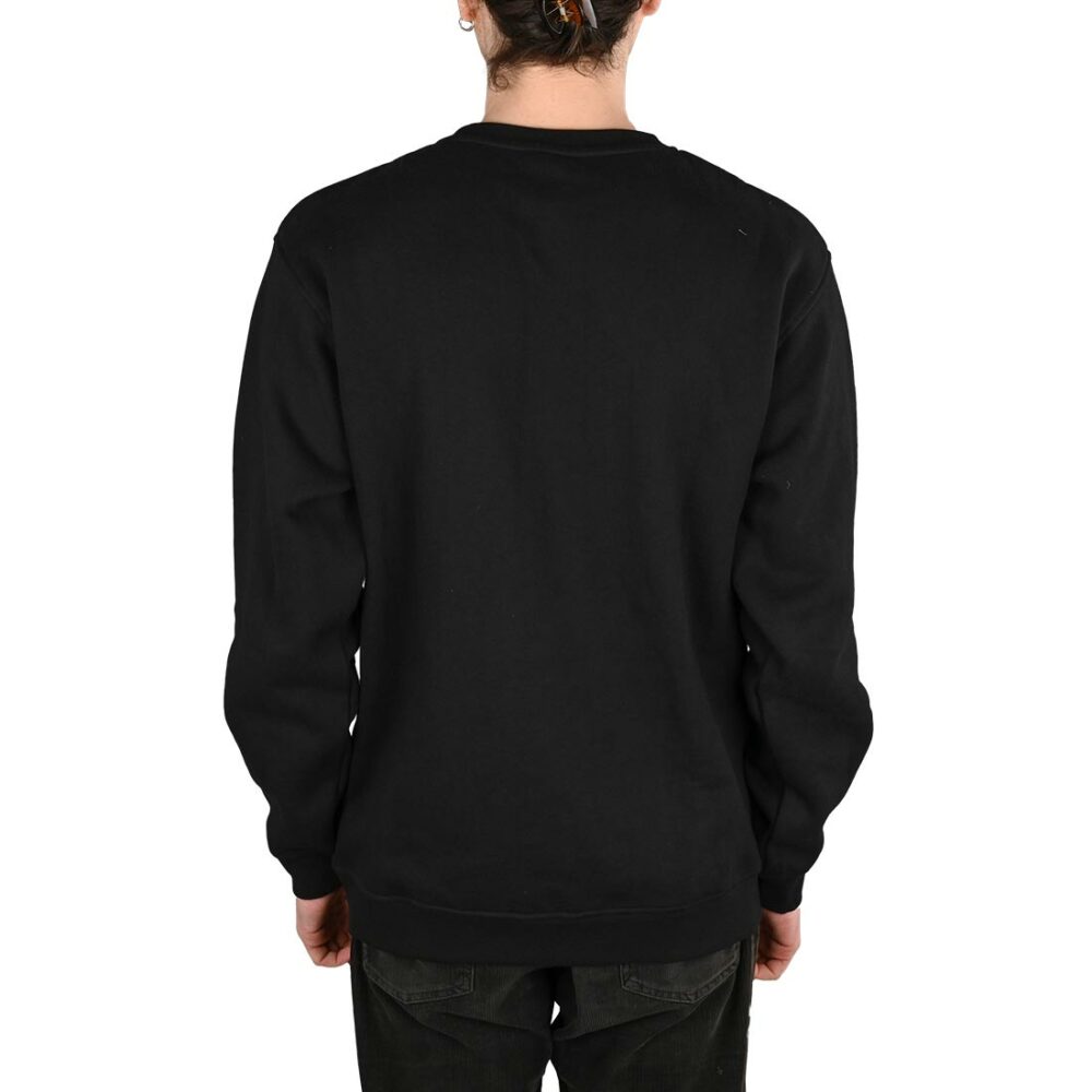 Santa Cruz Dressen Skull Dot Front Crew Sweater - Black