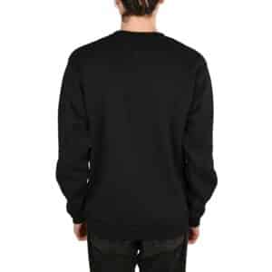 Santa Cruz Dressen Skull Dot Front Crew Sweater - Black