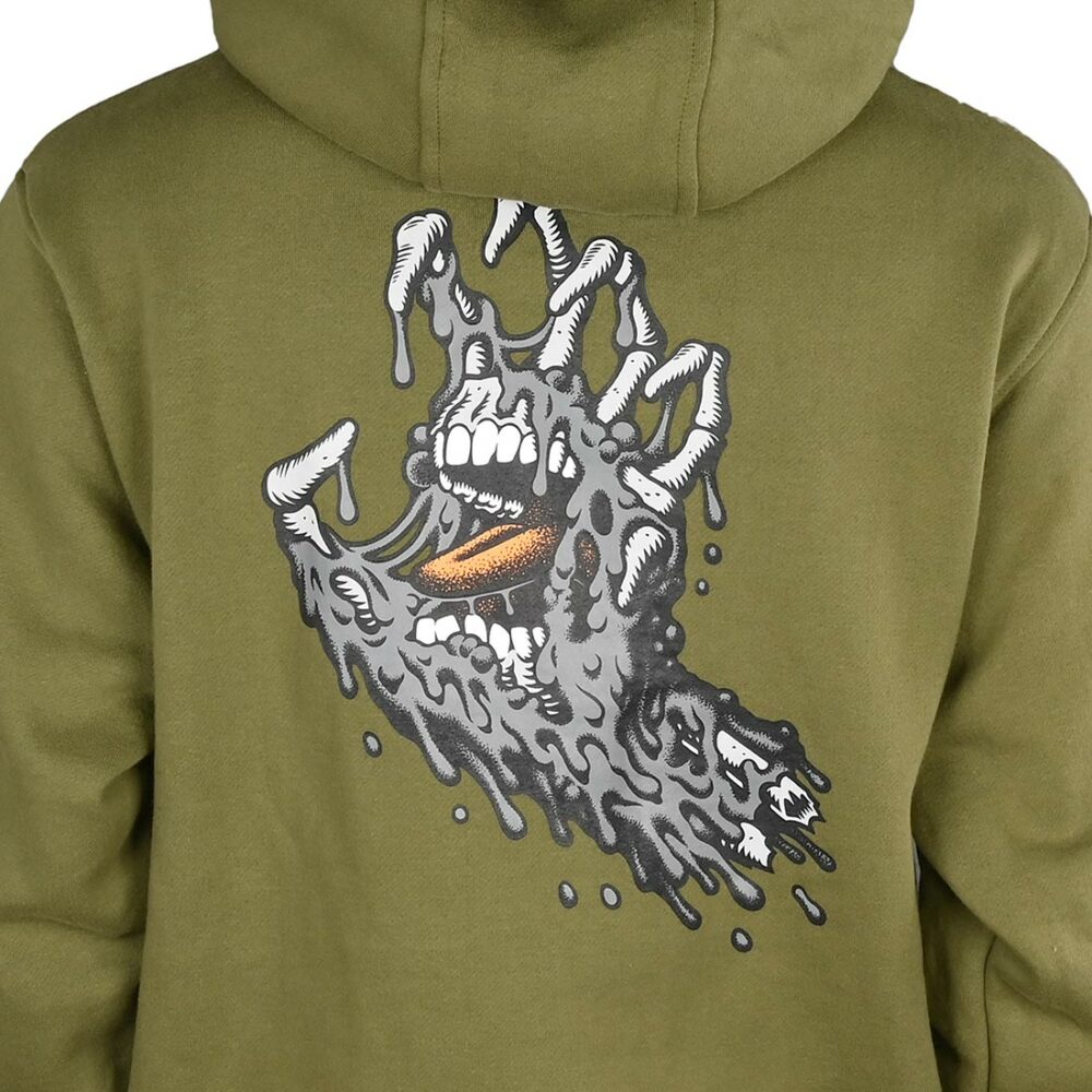 Santa Cruz Melting Hand Pullover Hoodie - Sea Kelp